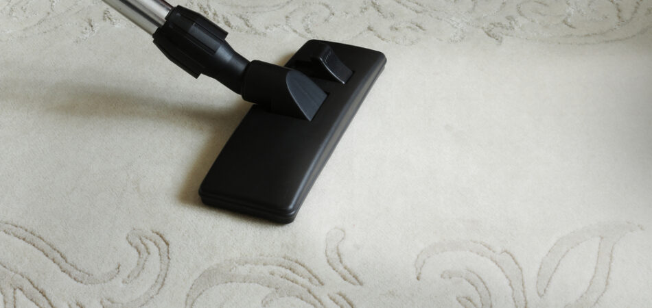 Carpet,cleaning,with,a,clean,strip,with,a,vacuum,cleaner