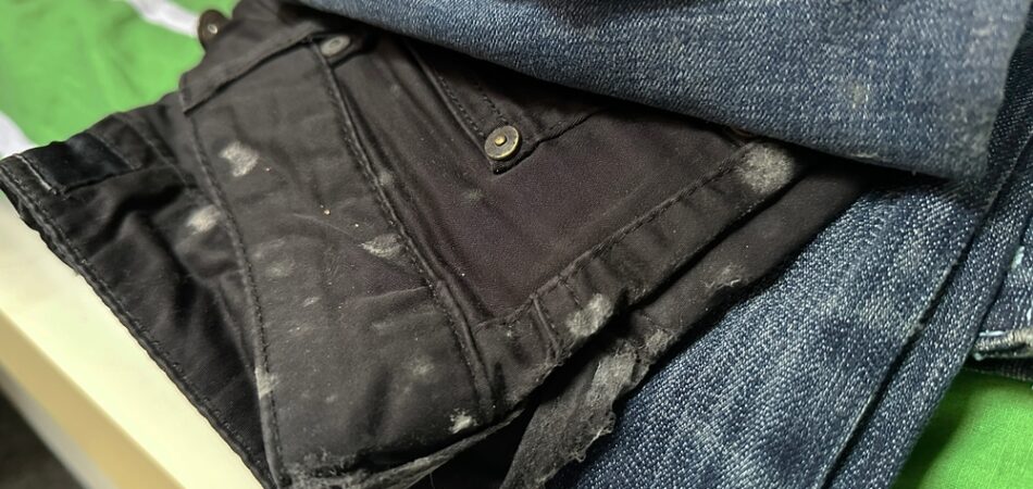 Clothes,spoiled,by,mold,,old,demaged,clothes,with,copy,space